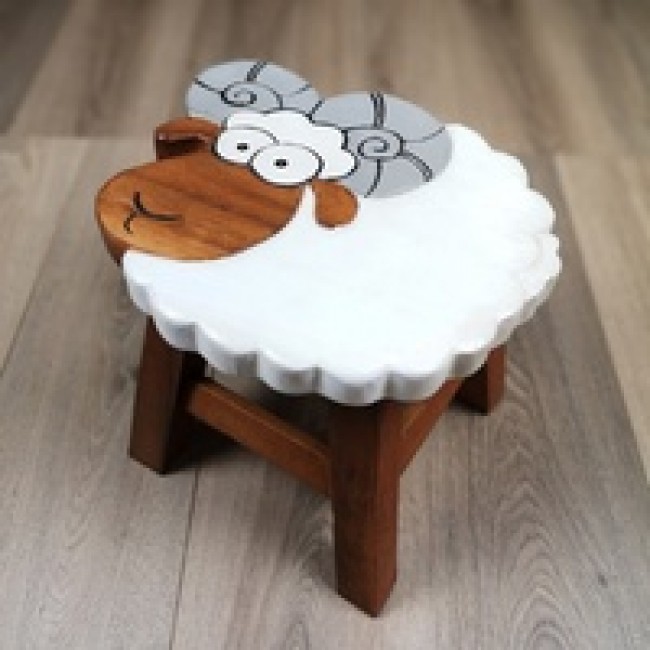 Kids Wooden Stool Ram